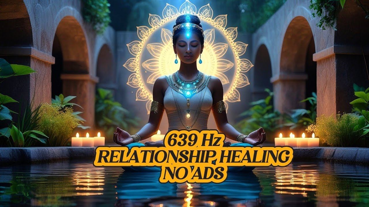 💗 639 Hz Relationship Frequency 💞 Heart Chakra Healing & Harmony with Self | 33 Min No Ads