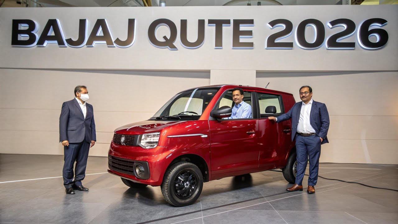 Представлен новый Bajaj Qute 2026 года! Усовершенствованный компактный городской автомобиль! 🚗🔥 |...
