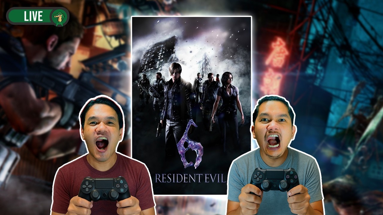 🔴NGABUBURIT GA TAMAT GA OFF di Resident Evil 6 (Chris Chapter) TAMAT #mediashareon
