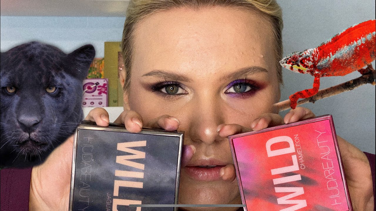НОВЫЕ ПАЛЕТКИ ОТ HUDA: WILD OBSESSIONS #JAGUAR #CHAMELEON
