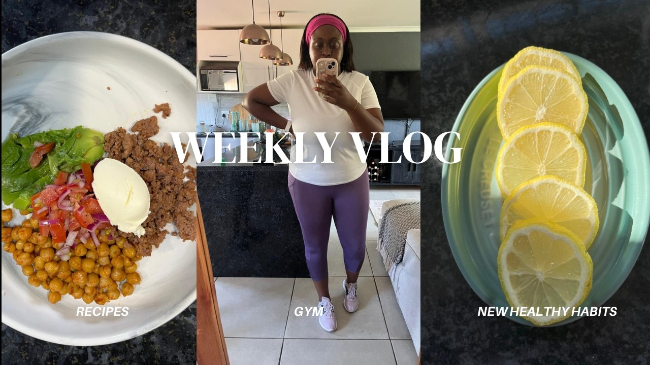 WEEKLY VLOG/GYM, NEW GYM CLOTHES/NEW HEALTHY HABITS
