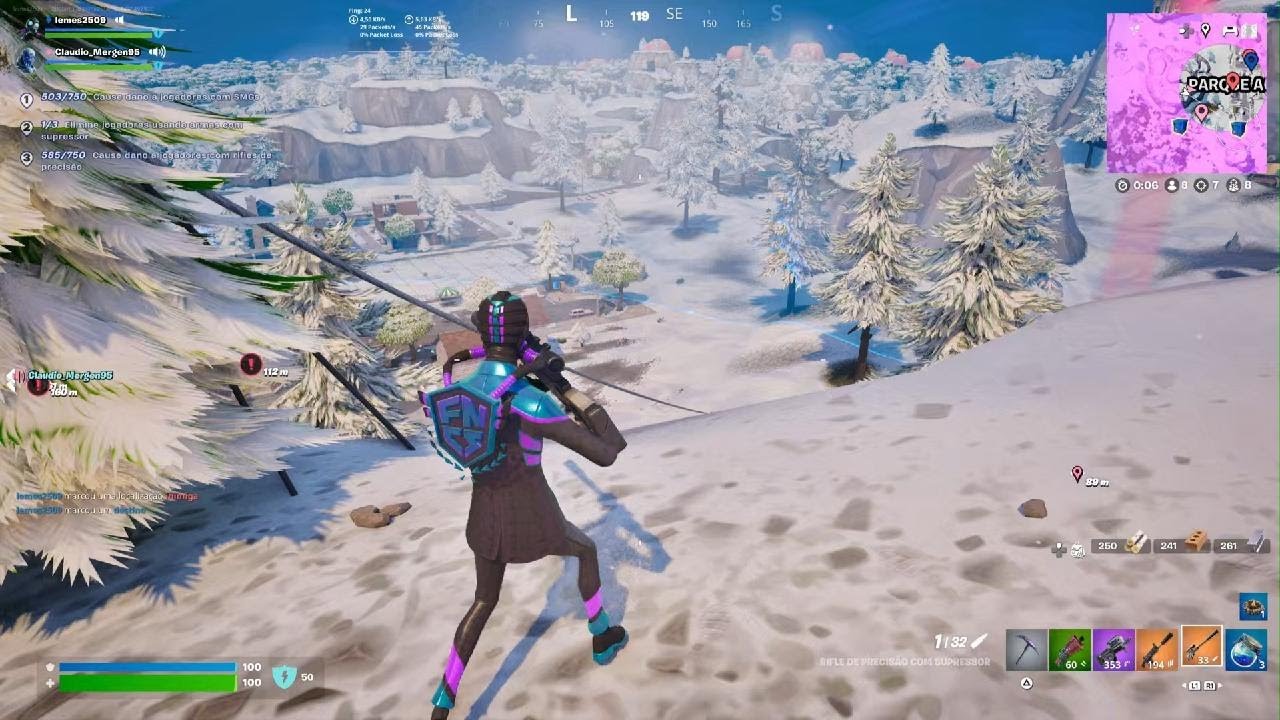 Fortnite: Vitória Royale de Duo Modo Raiz Trocação 25/12/2025