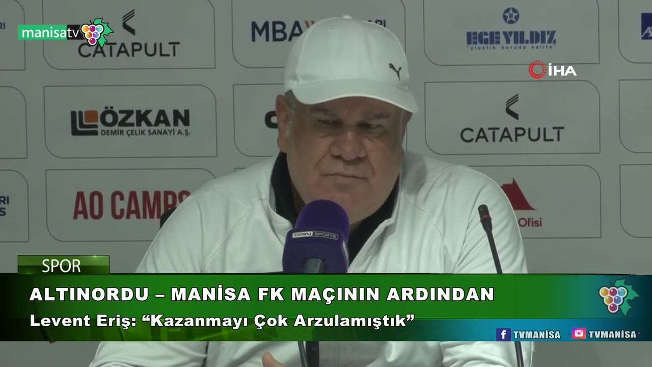ALTINORDU – MANİSA FK MAÇININ ARDINDAN