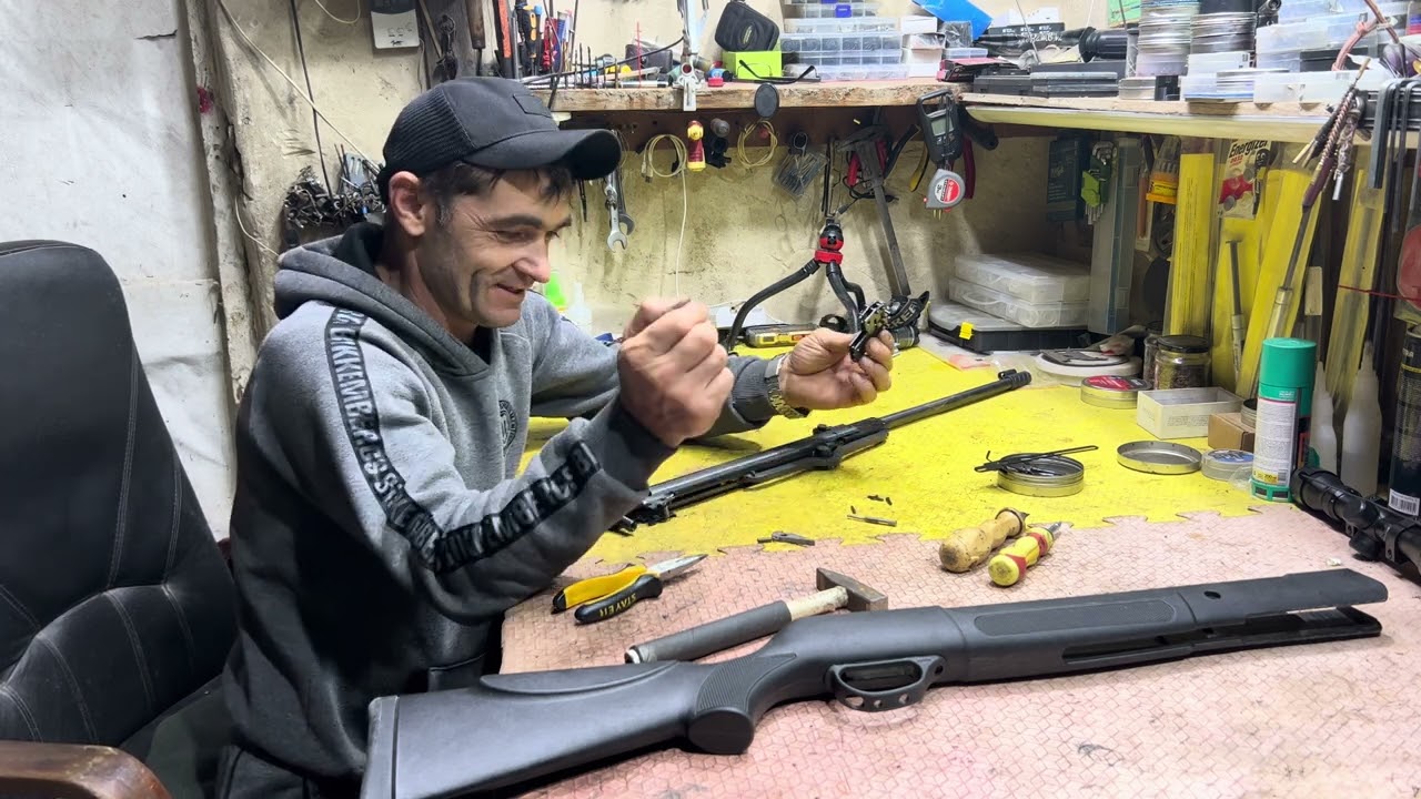 Хатсан 90 отсутствует фиксация при взводе.