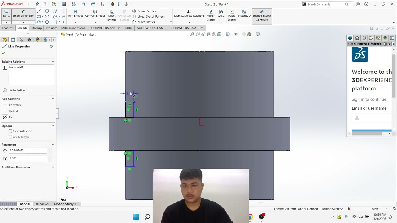 Tugas SOLIDWORK EXERCISE 26