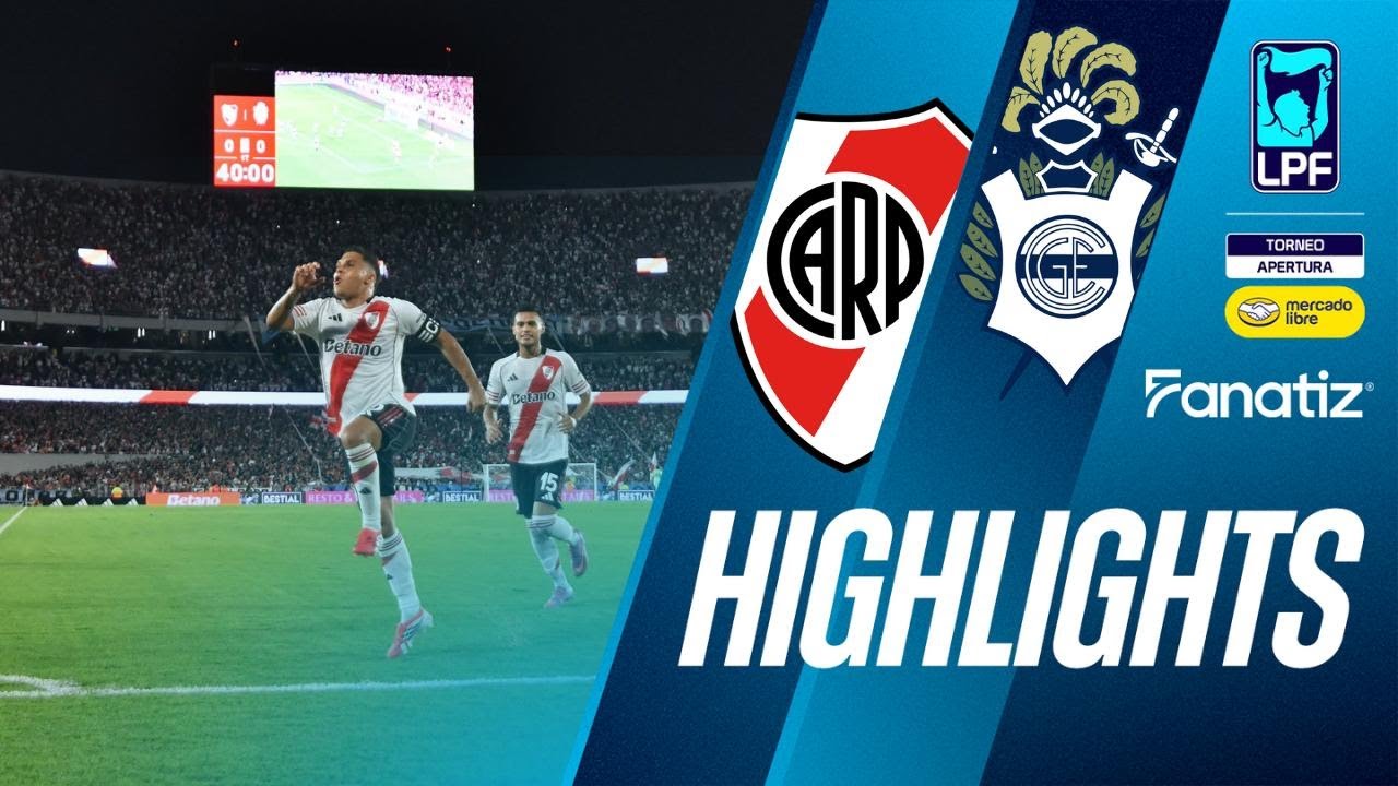 River Plate 2 vs 0 Gimnasia La Plata - Game Highlights | #TorneoApertura2026