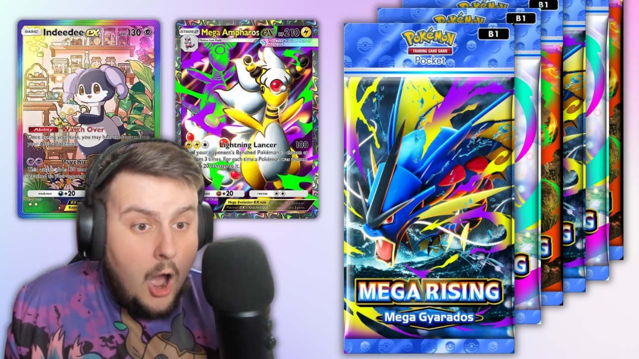 MEGA RISING PACK OPENING + MORE! | Pokemon TCG Pocket