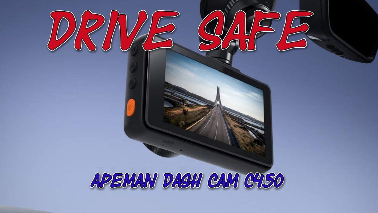 APEMAN 1080p Dash Cam C450