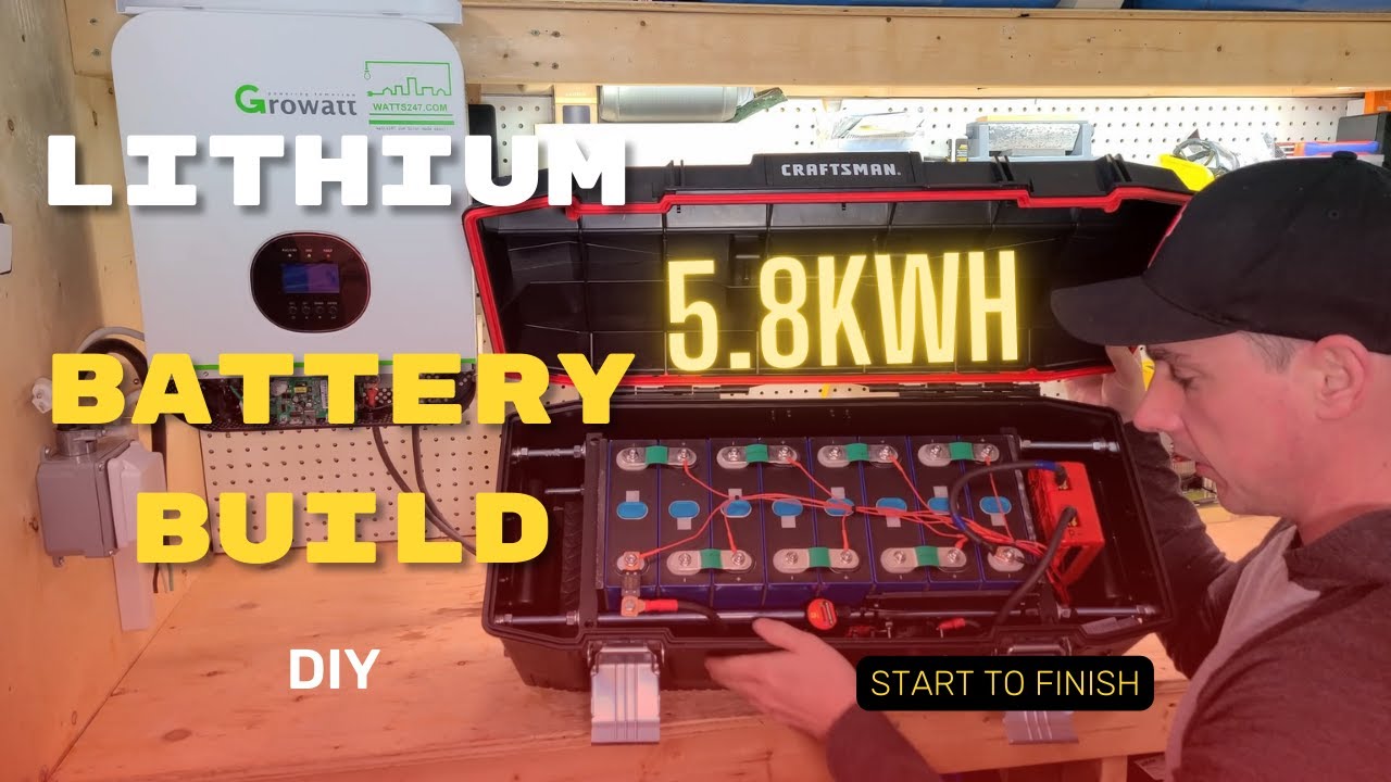 DIY [5.8kWh] EVE raw cell battery build