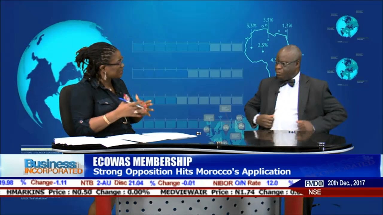 ECOWAS: Morocco's Request Is A Move To Take West Africa For A Ride - Expert |Business Incorporated|