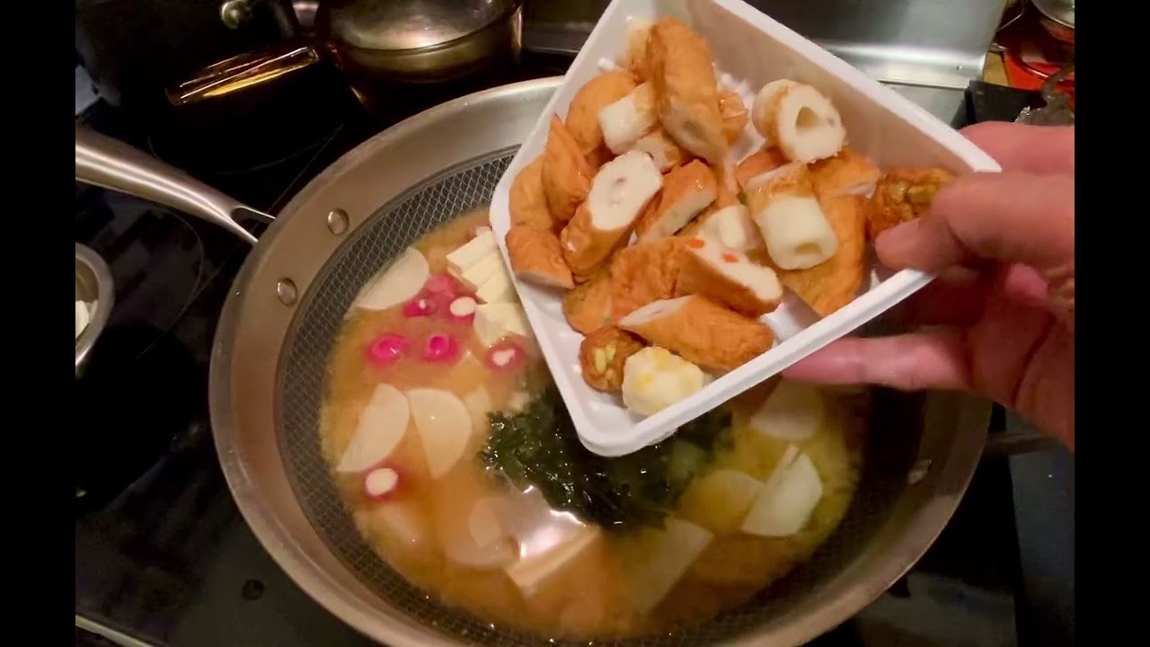 日式魚餅蔬菜鍋￼