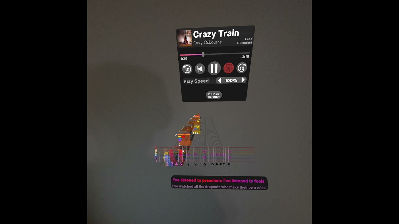 IMMERROCK custom song - Ozzy Osbourne - Crazy Train