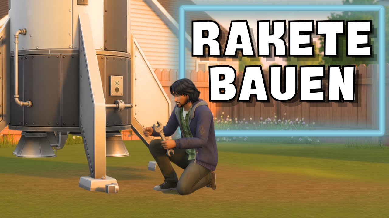 Sims 4 RAKETE bauen: So findest & startest du dein Raumschiff! 🚀✨