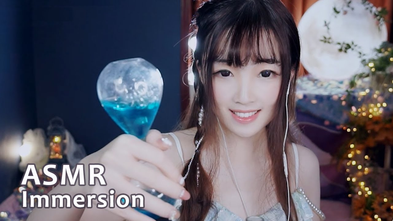 【ASMR 直播錄像 Vol.25】沈浸式泡沫洗浴，回音啃腦子加採耳，音叉嗡嗡引人暈眩
