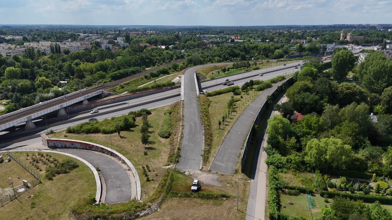 ŁÓDŹ Z LOTU PTAKA 🦅 Plan trasy Śląskiej