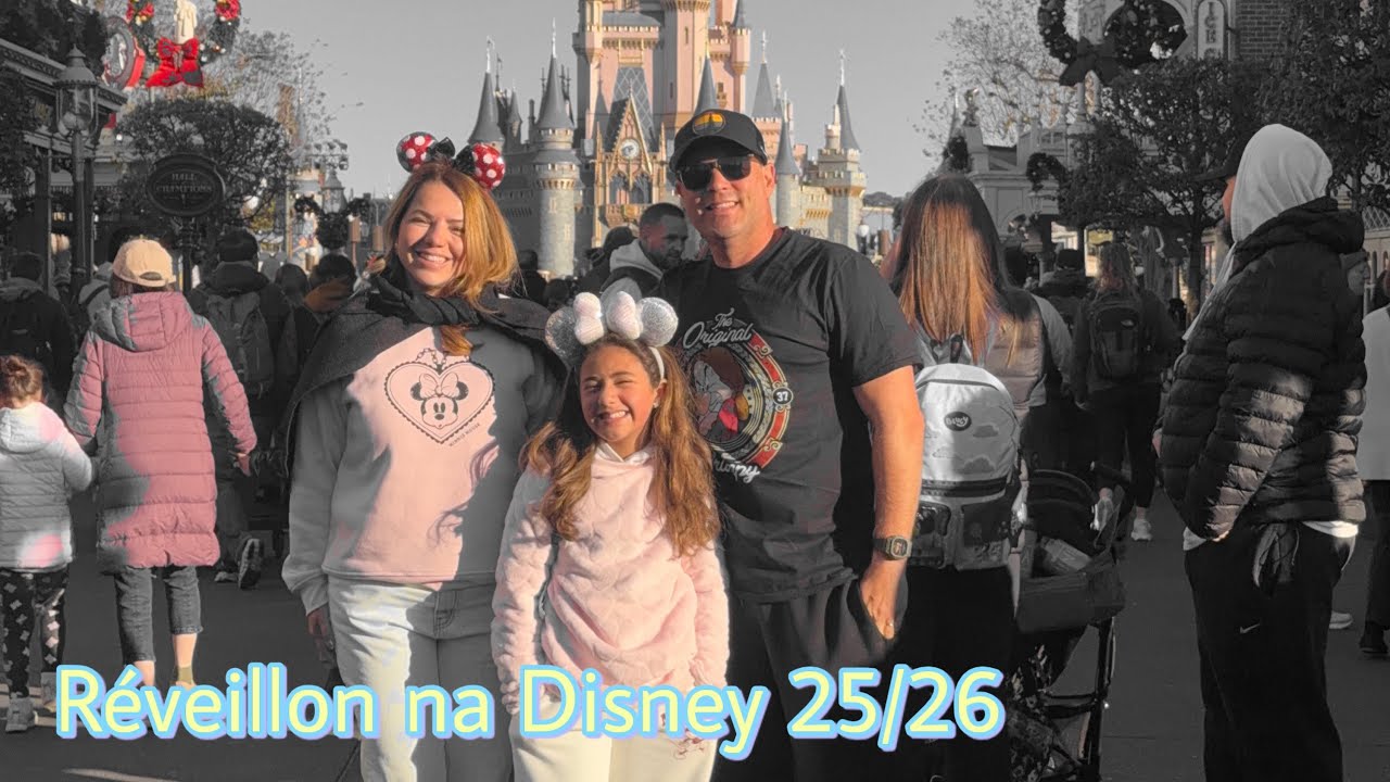 Nosso Réveillon no Magic Kingdom | Uma virada incrível na Disney.