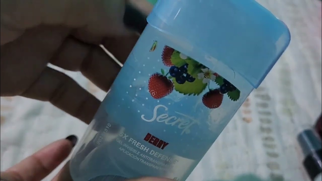 ASMR caseiro mostrando compras de farm&aacute;cia