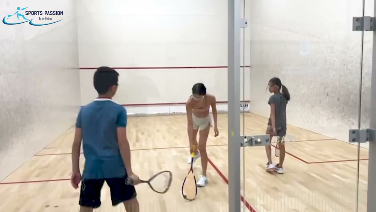 Mostafa Asaal with Squash Advantage MINI CAMP #2024 #happynewyear #USsquash #egyptionsquashchampion