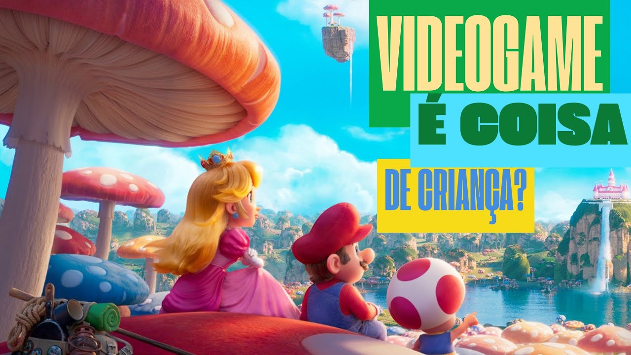 VIDEOGAME É COISA DE CRIANÇA? MITOS E VERDADES SOBRE GAMES!