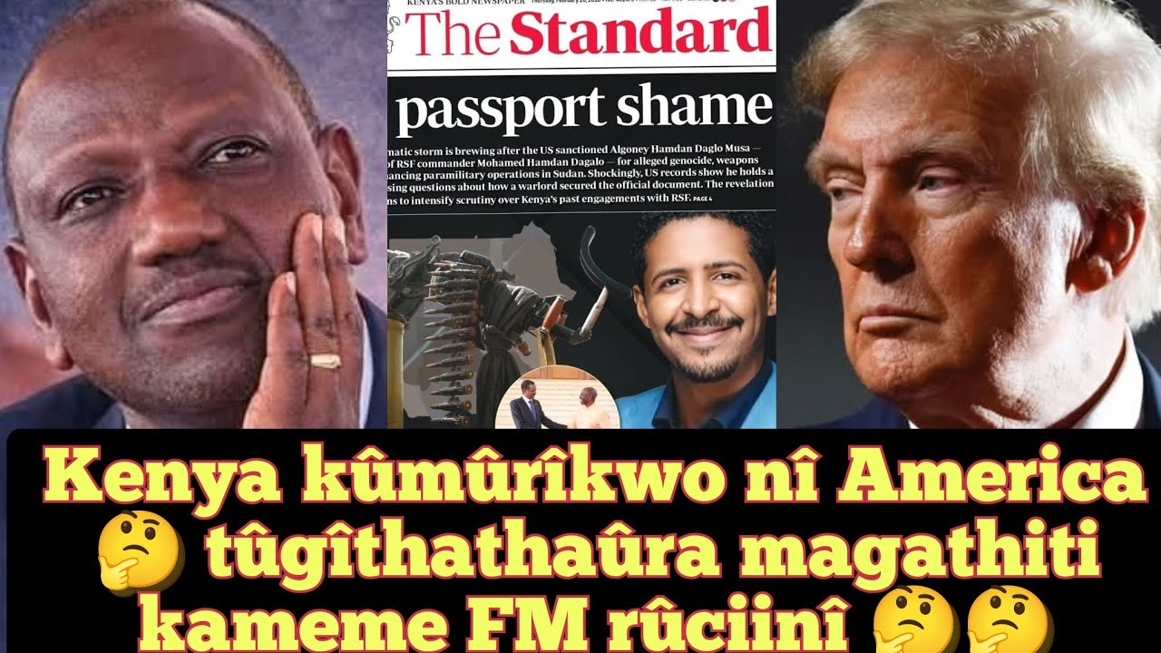 Kenya kûmûrîkwo nî America 🤔 Magathiti-inî na Gatonye wa Mbugua KAMEME FM 