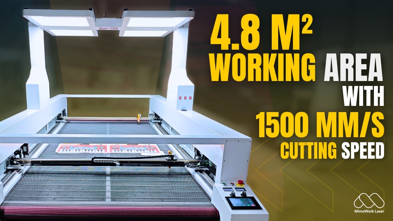 CO2 Laser Cutter | For Sublimation Prints | MimoWork 1630 Vision