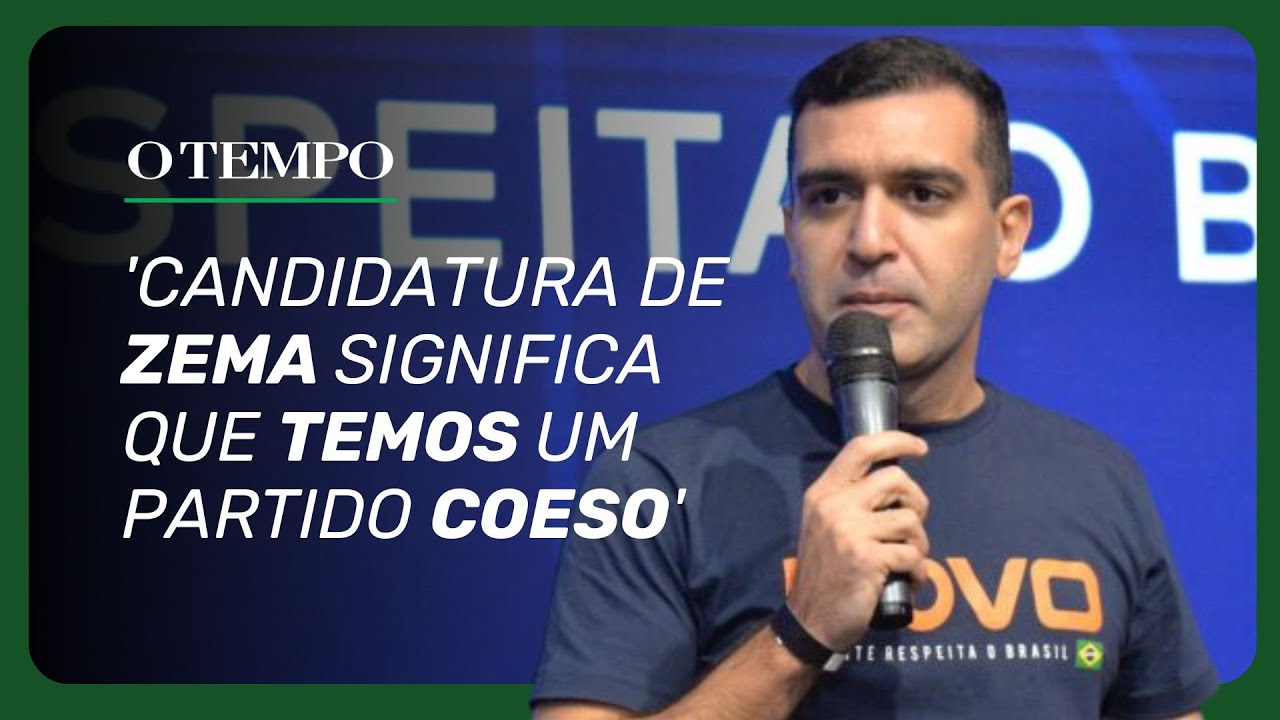 Eduardo Ribeiro diz que candidatura de Zema mostra coes&atilde;o no Novo
