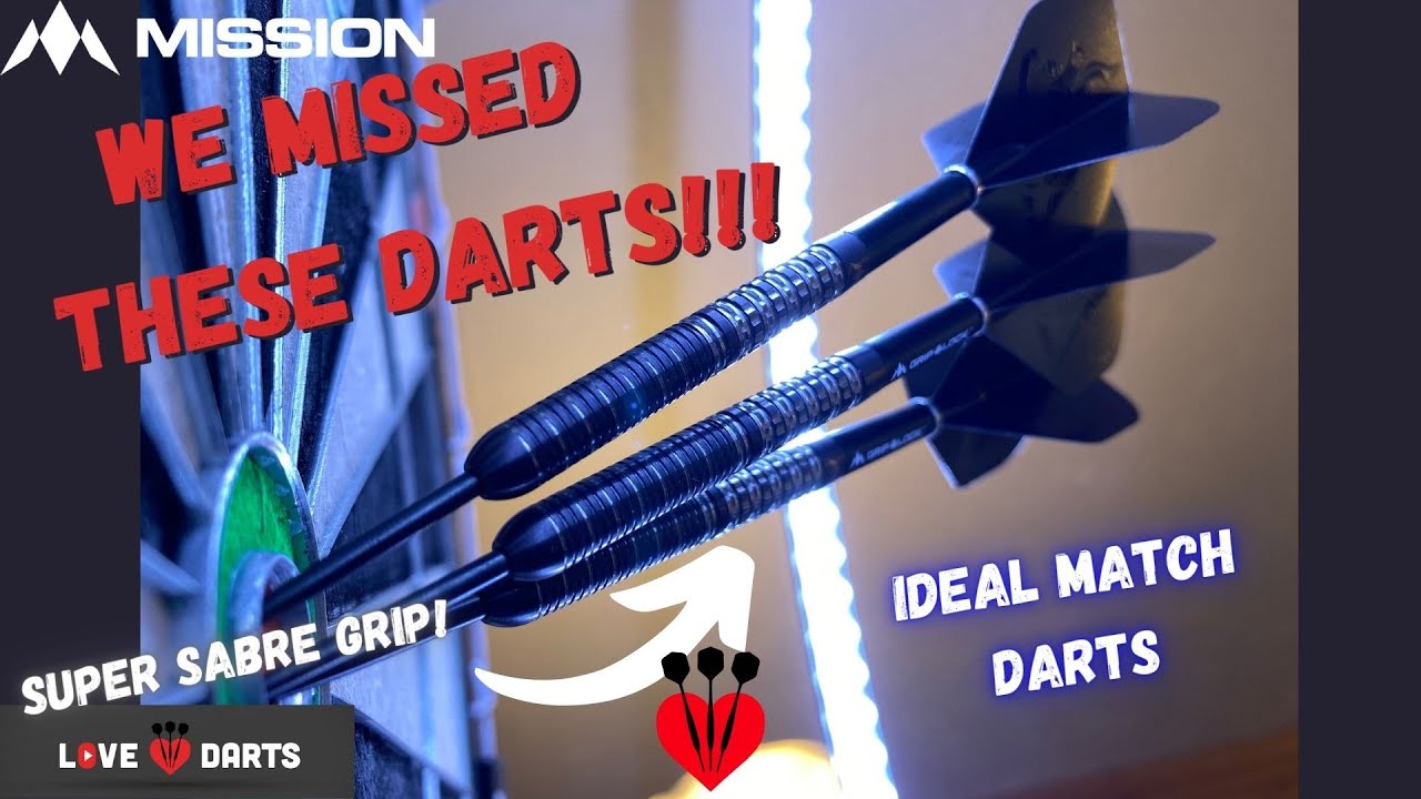 LoveDarts - Mission Kuro M1 - How do people not know about these? - Hands on review!