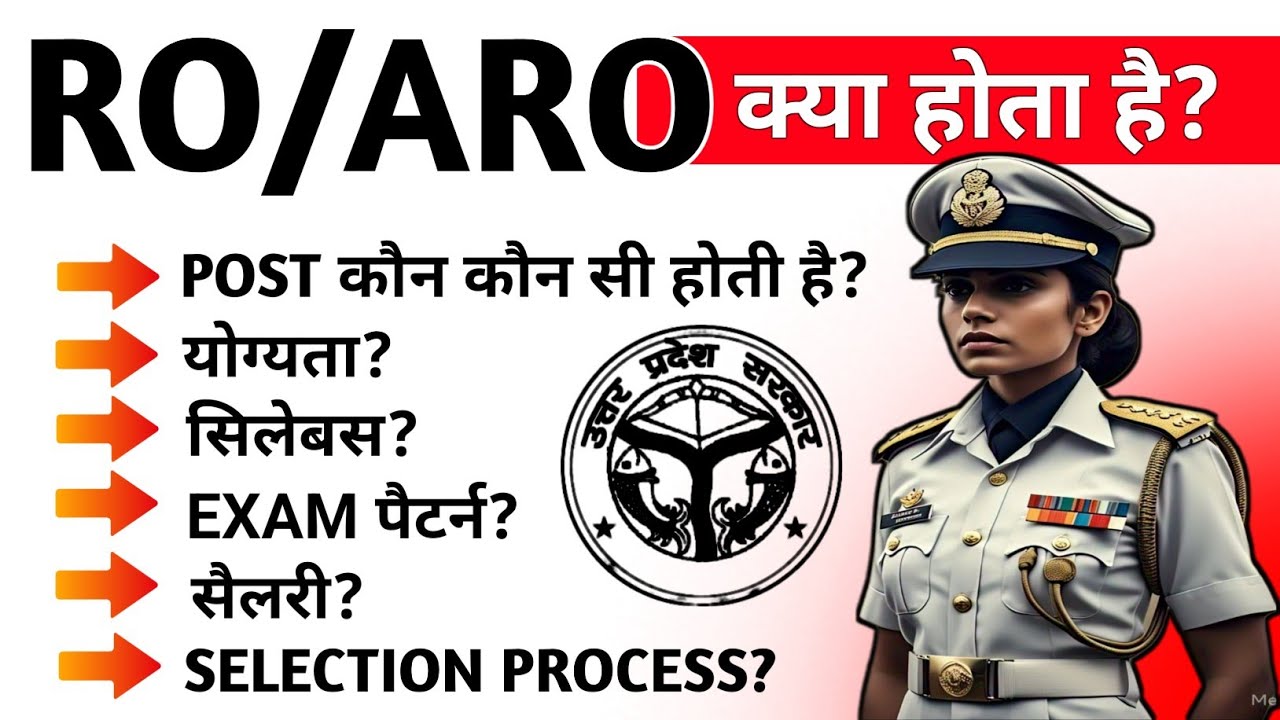 RO ARO 2025 | RO ARO Kya Hota Hai | Qualification Syllabus, Exam Pattern, Salary, Selection Process