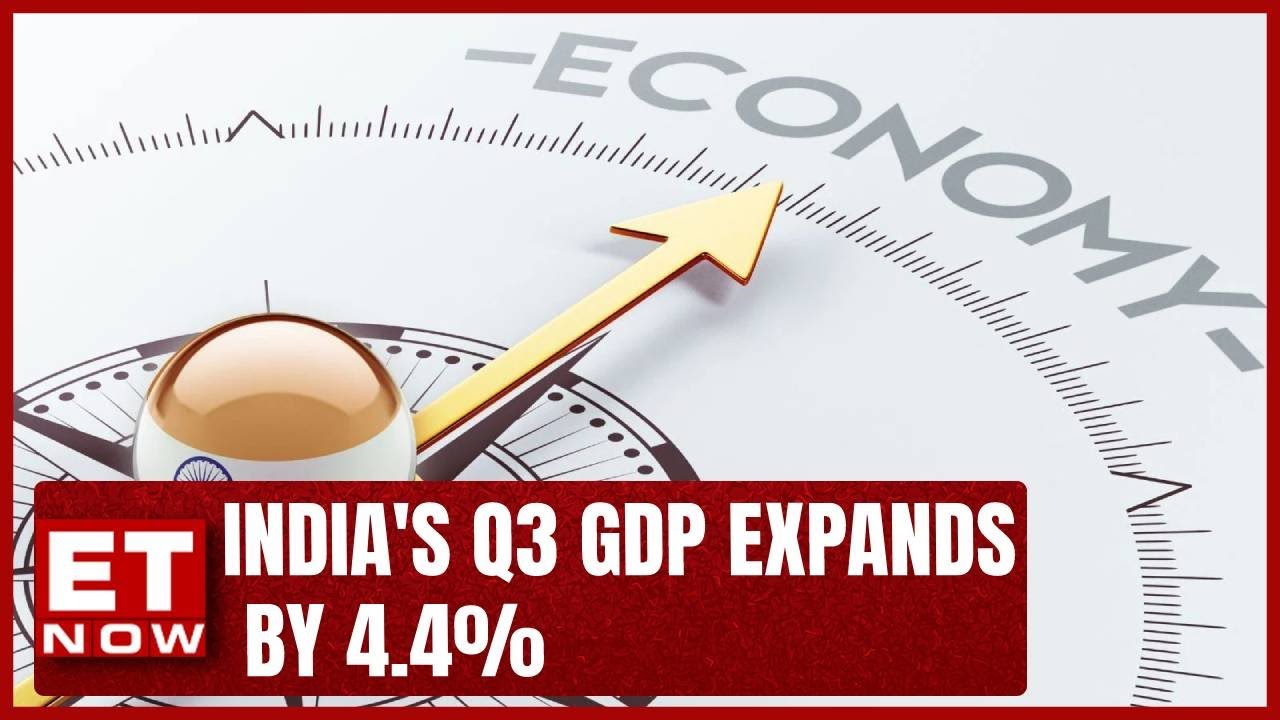 India's Q3 GDP Expands By 4.4% | FY23 GVA Growth Seen At 6.6% | ET Now