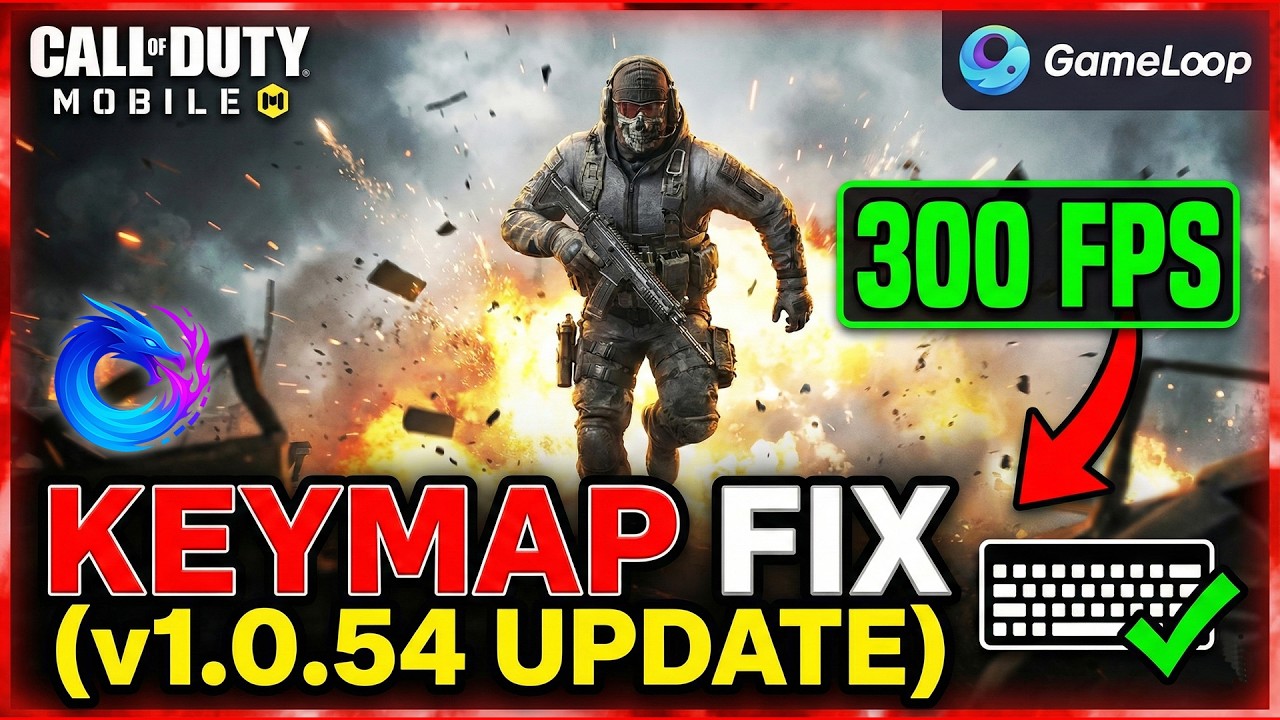 CoD Mobile Smart Keymap Not Working? (v1.0.54 FIX) | GameLoopHub