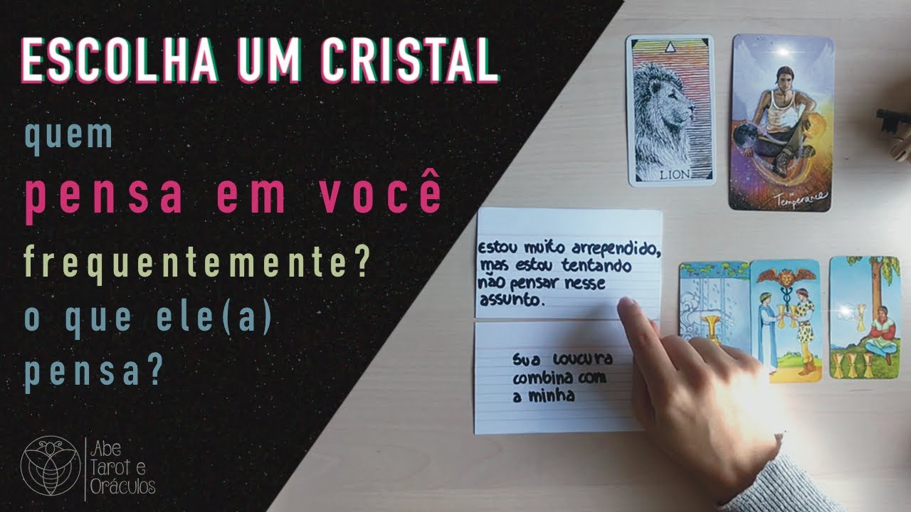🧠 quem está sempre pensando em você e o que pensa? 🌞 Abe Tarot