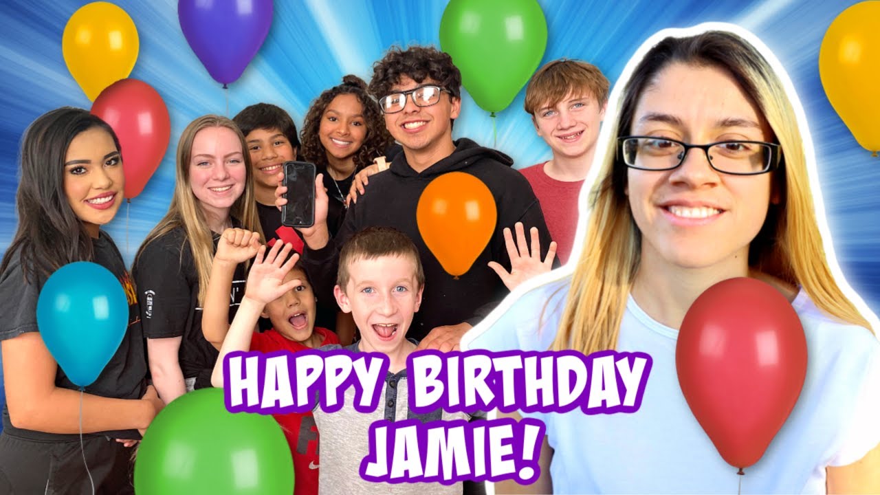 JAMIE 27TH BIRTHDAY SPECIAL | BIRTHDAY PARTY