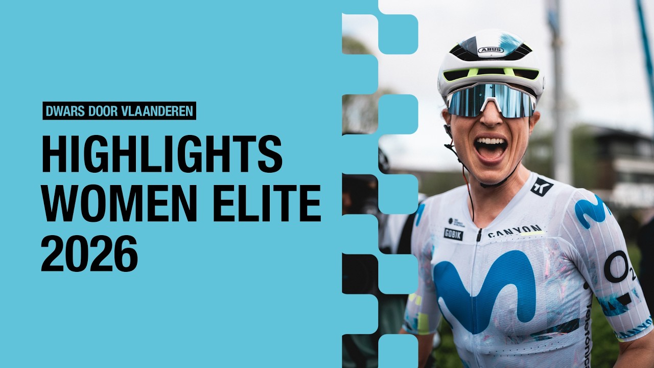 Marlen Reusser sprinting like Swiss clockwork 🕰️ | Highlights Dwars door Vlaanderen 2026