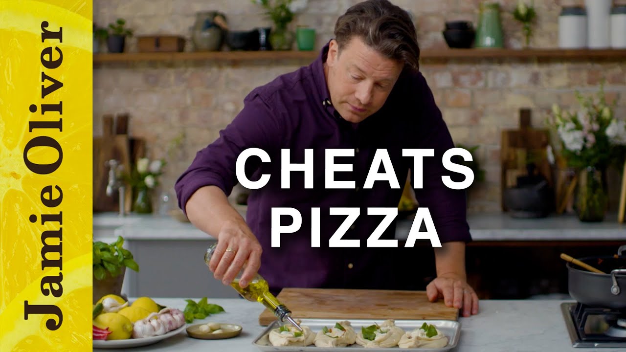 Cheat's Mushroom Pizza | Jamie Oliver