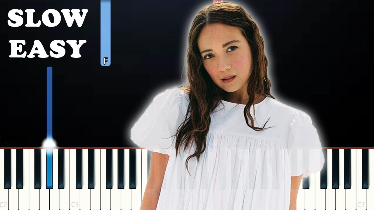 Laufey - Snow White (EASY Piano Tutorial)