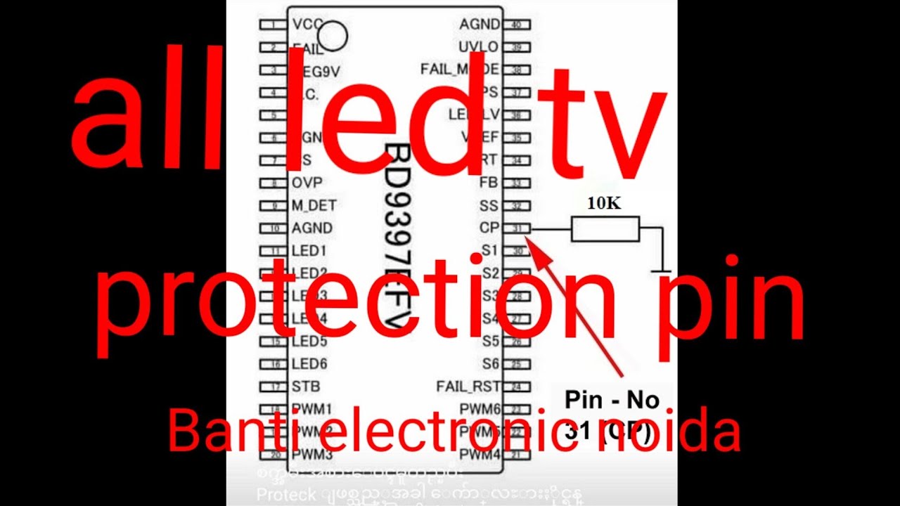 *led /lcd backlight inverter protection pin *