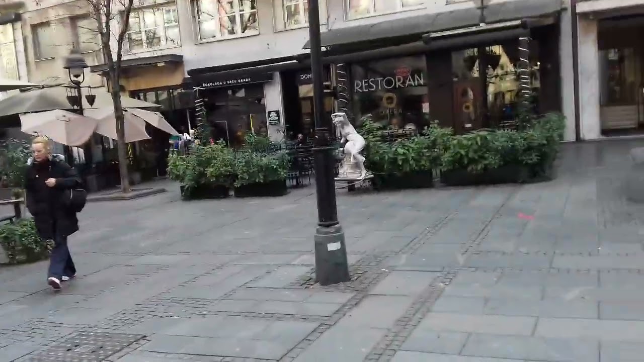 šetnja Obilićev venac Beograd pre podne