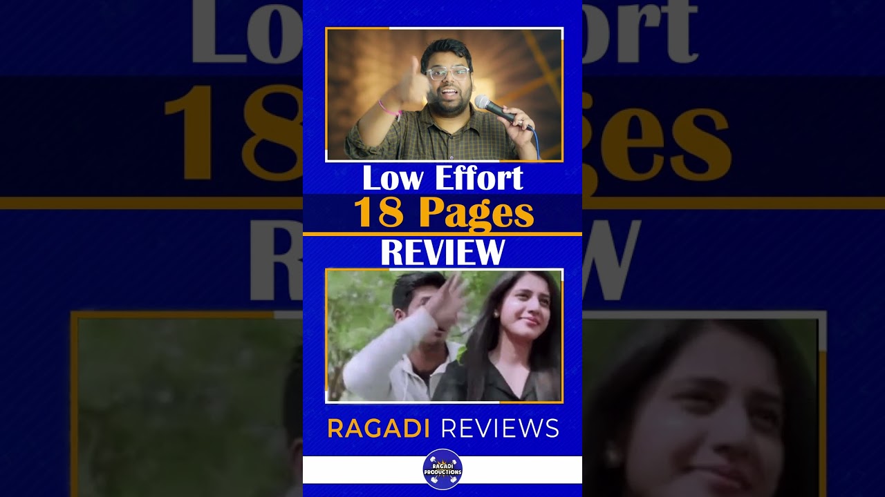 👎🥱Low Effort Film | 18 Pages Review | Nikhil Siddhartha Anupama Parameswaran Sukumar #shorts