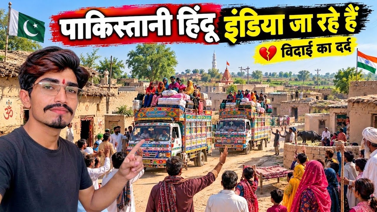 Pakistani Hindus are going to India || Hindus Moving to India || Rohan Parmar Vlogs 