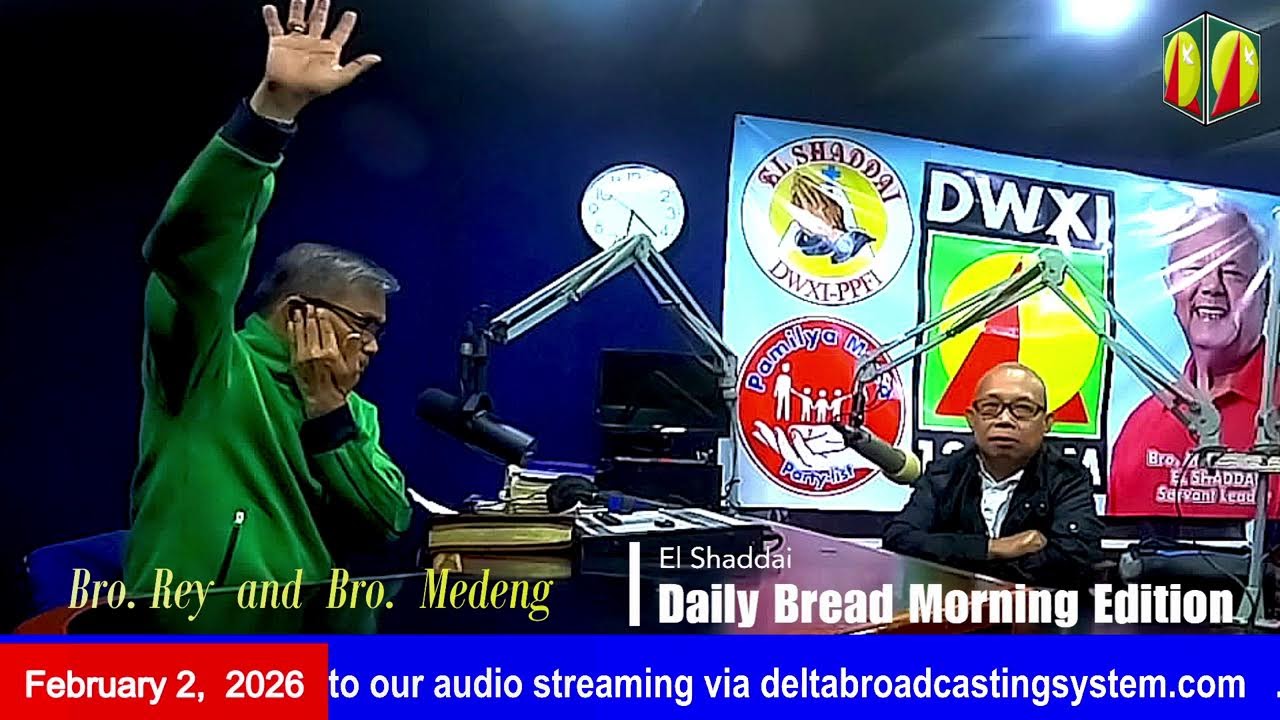 DWXI 1314 AM Live Streaming I Monday (February 2,  2026) #dailybreadmorningedition
