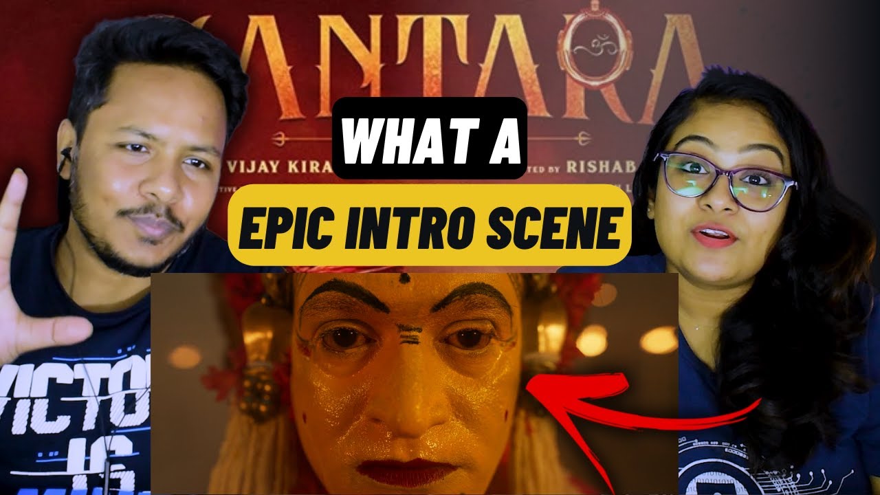 Kantara Intro Scene Reaction #kantara #mrandmrspandit