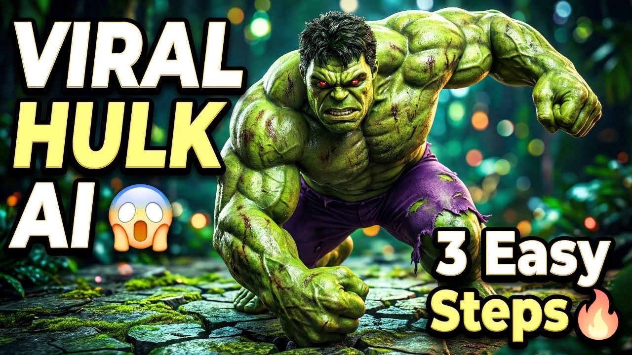 Create VIRAL Hulk AI Videos in 3 Easy Steps