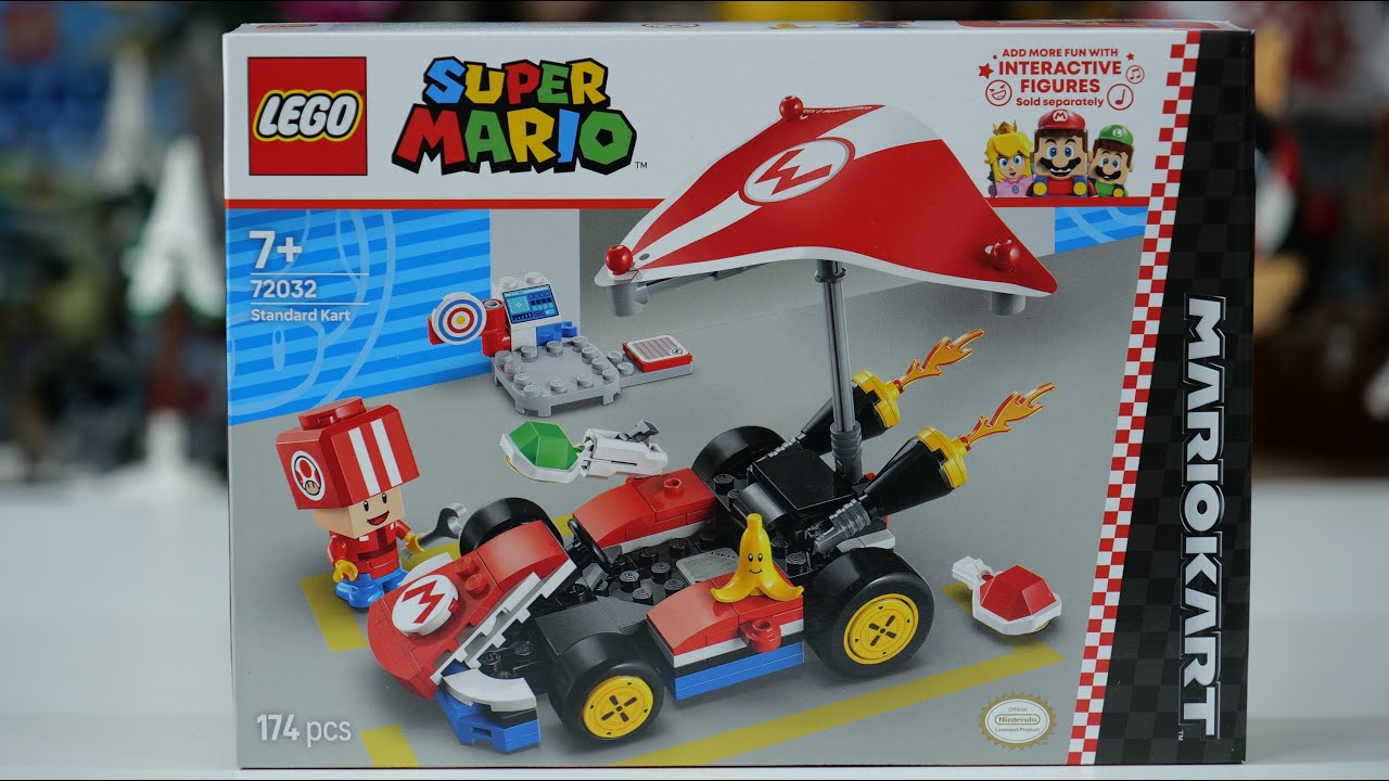 LEGO Super Mario 72032 Mario Kart - Standard Kart - LEGO Speed Build Review