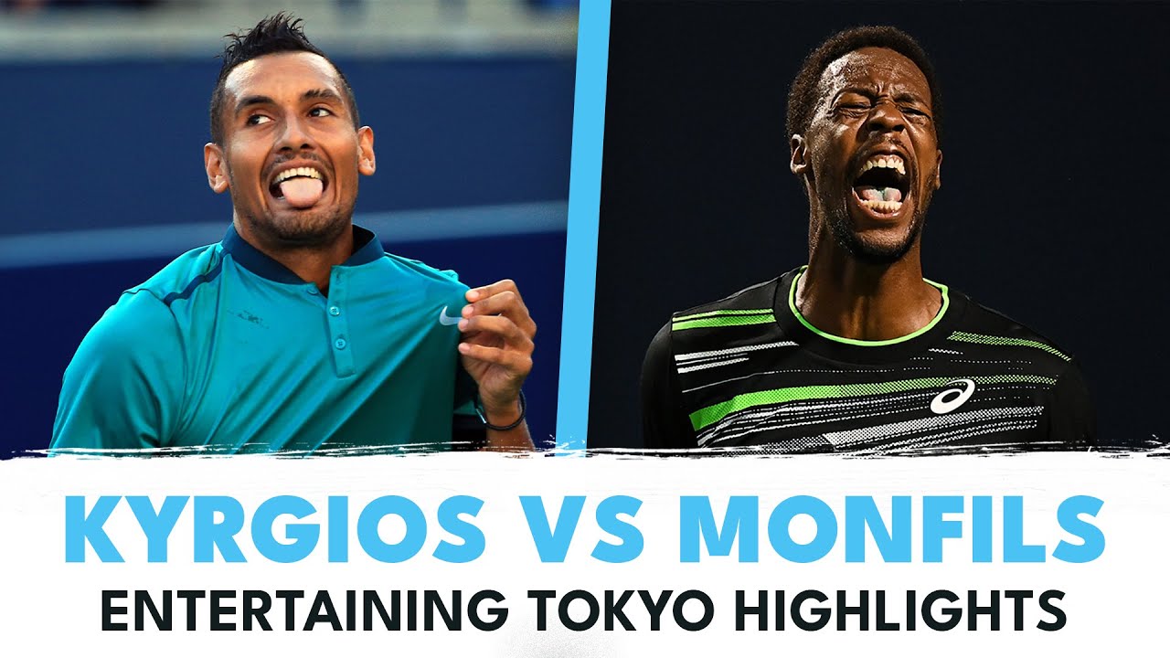 Entertaining Nick Kyrgios vs Gaël Monfils Match 🤩 | Tokyo 2016 Semi-Final Highlights