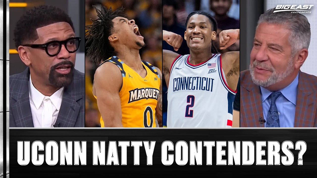 CBB on TNT Crew Discuss No. 2 UConn's Ceiling 🗣️ + Nigel James & Marquette Put On Show In Win 🔥
