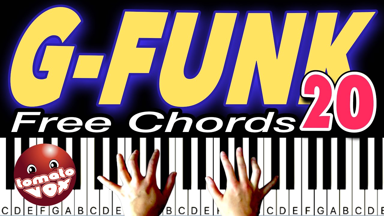 G-FUNK Chord Progression ( Smooth 20 ) Citypop / R&B /Hiphop /simple chords series