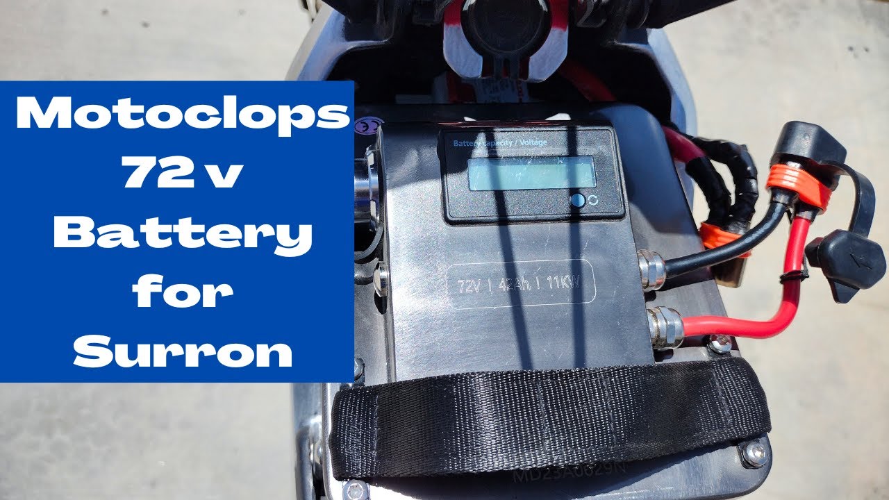 Motoclops 72V battery for Surron