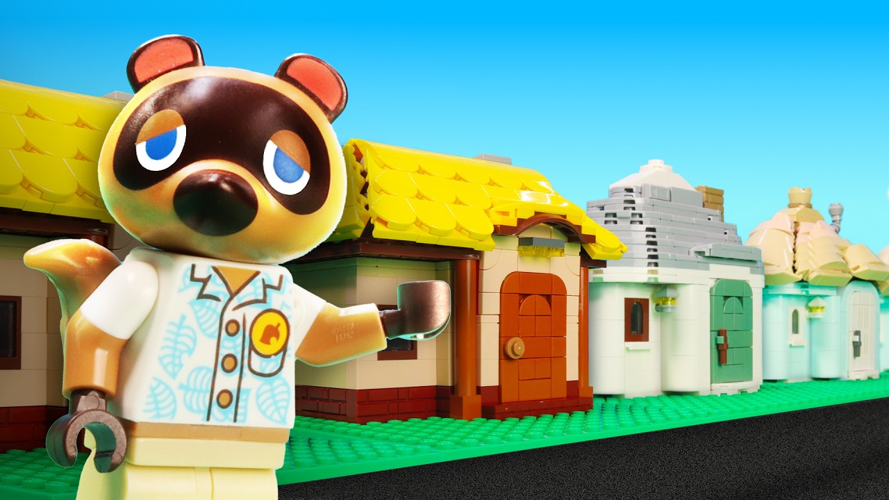 Solving a Homeless Crisis in My LEGO Animal Crossing Island