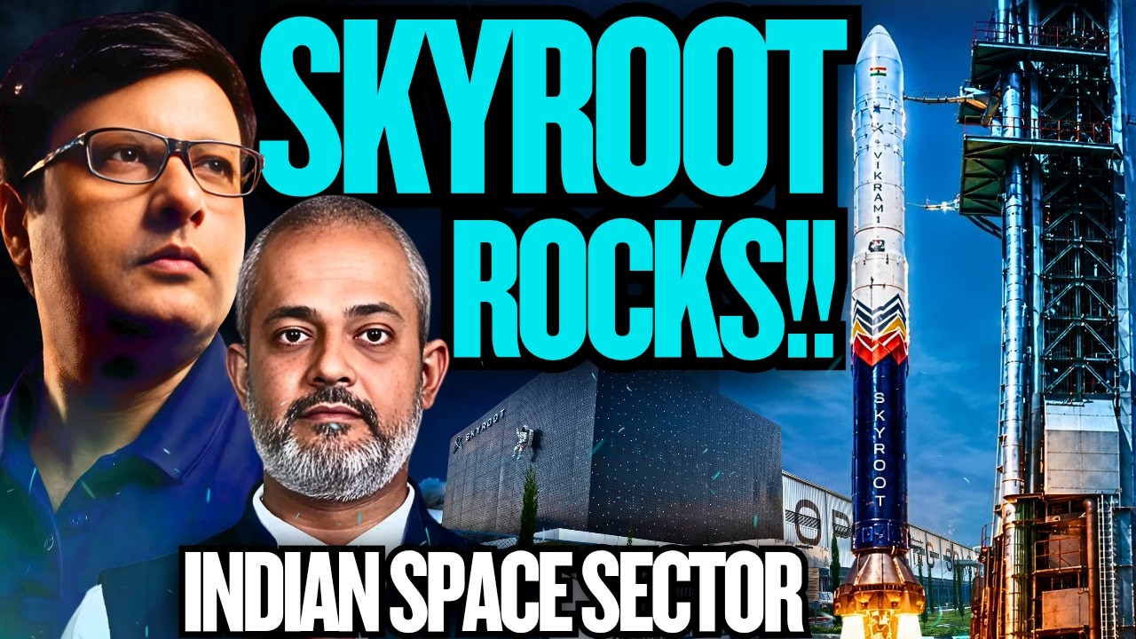 Skyroot launches India's first Private Rocket, Vikram 1 | ISRO's New Competition I Aadi Pathirkit