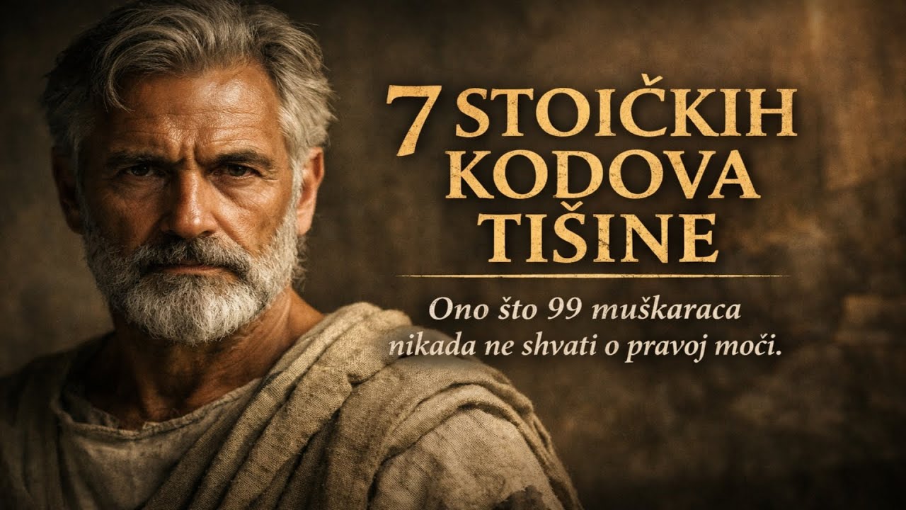 7 stoičkih kodova tišine: Ono što 99% muškaraca nikada ne shvati o pravoj moći.